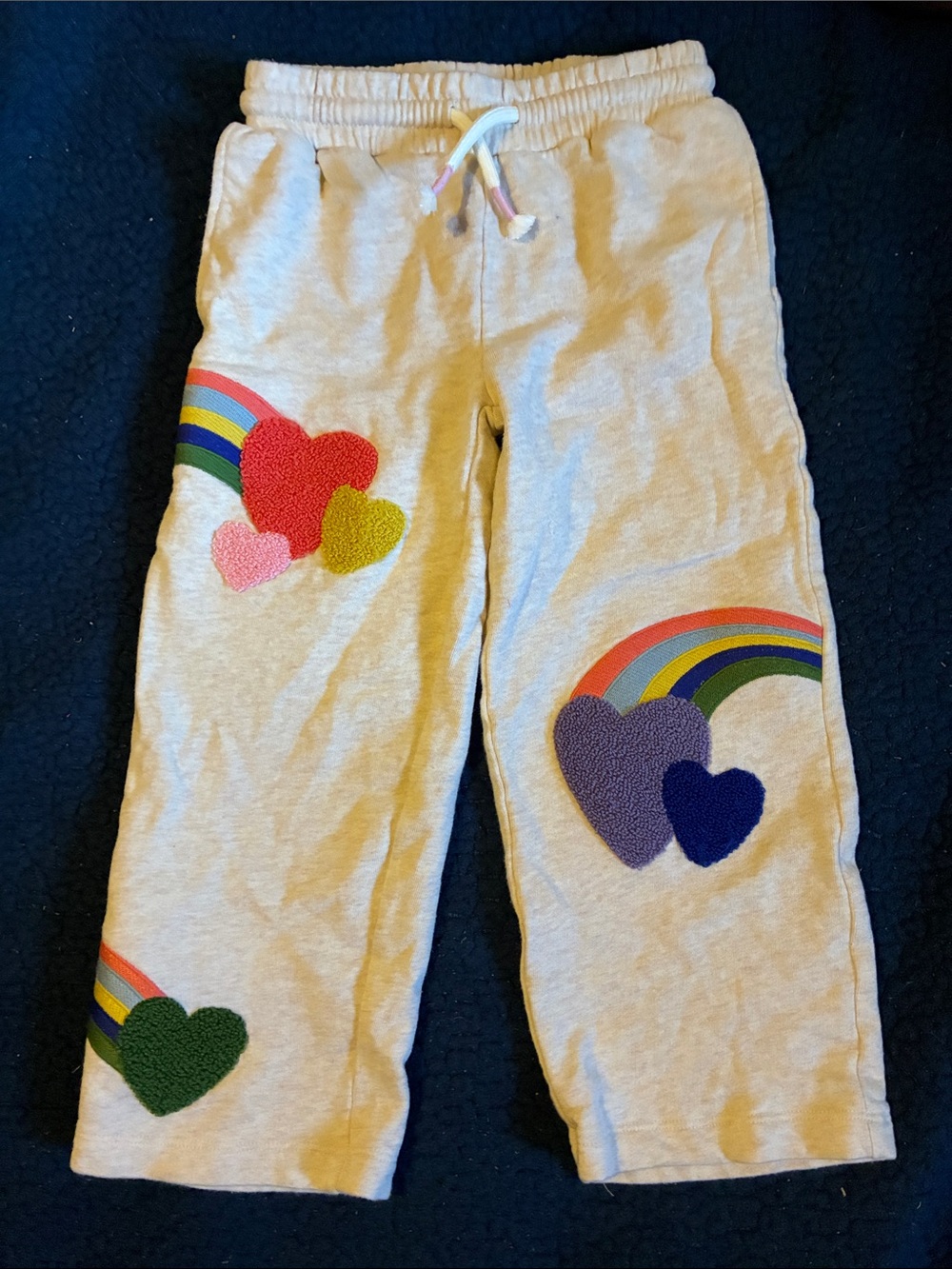 Mini Boden Bobbie appliqué joggers